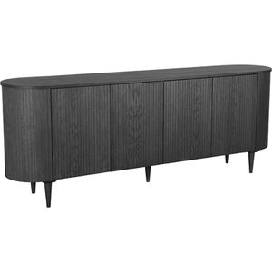 Dressoir Oliva 220x47x85 cm - Walnoot - Eiken