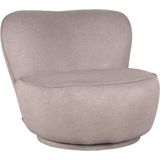 LABEL51 Fauteuil Bunny - Taupe - Microfiber