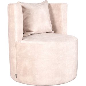 Label51 Evy fauteuil 65cm velvet beige