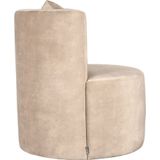 LABEL51 Fauteuil Evy - Zand - Velours