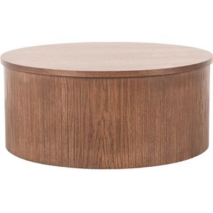 Label51 Oliva salontafel 70cm eiken donkerbruin