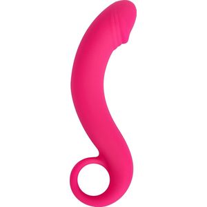 Banoch | Dildo G- Friend Pink | Roze siliconen | g-spot | Ø 3,1 cm | 17 cm