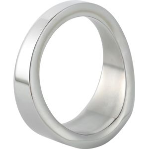Banoch | glansring oval Ø 24 mm | eikelring | Metaal cockring