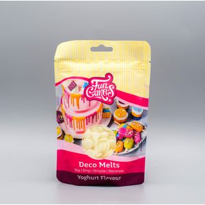 FunCakes Deco Melts Smeltsnoep - Candy Melts - Smeltchocolade - Yoghurt Smaak - 250g