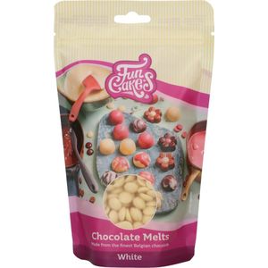 FunCakes Chocolate Melts - 350 gram - wit