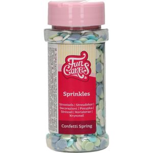 FunCakes Suikerdecoraties - Confetti Voorjaar - 60g - Eetbare Taartdecoratie