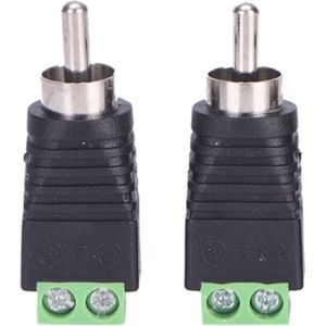 2 stuks RCA klemblokken voor audio/versterkers/speakers / HaverCo
