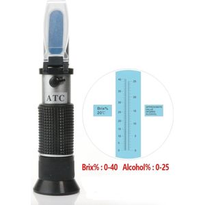 Refractometer Alcohol Alcoholometer meter 0~25% ATC concentratiemeter / HaverCo