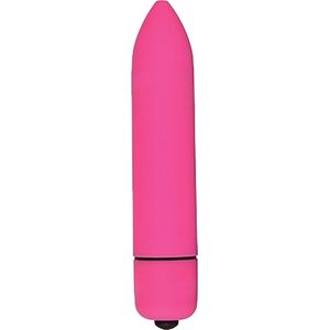 Pink bullet mini vibrator pocket rocket compact 10 standen 9x1.5cm / HaverCo