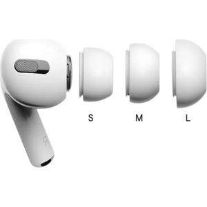 Oordopjes geschikt voor Apple Airpods Pro 1/2 - Vervanging Tips in maat S/M/L - KELERINO.