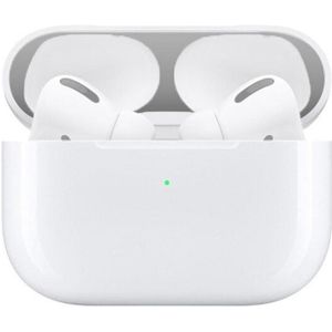 KELERINO. Metalen stofbeschermers geschikt voor Airpods Pro - Hou je Airpods schoon - 2 stuks - Zilver