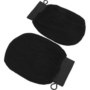 KELERINO. Kessa Scrubhandschoen - Washandje - Kessa Glove - 2 stuks