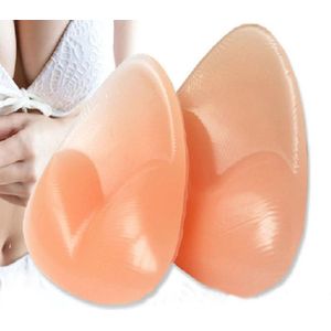 Nimiah ABCD Cup BH-pads, 4 paar, genaaide rand, afneembare borstvervanging, vulling voor badpak, sport, fits, 2 huidskleur 2 zwart, AB