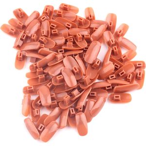 KELERINO. Refill Tips - Nailtrainer/ Oefenhand  - 100 stuks