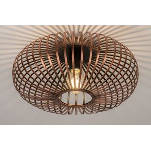 Lumidora Plafondlamp 12004 Plafonniere FELIX E27 Roodkoper Metaal ⌀ 39