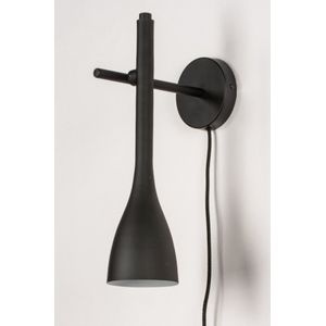 Lumidora Wandlamp 73962 - GU10 - Zwart - Metaal