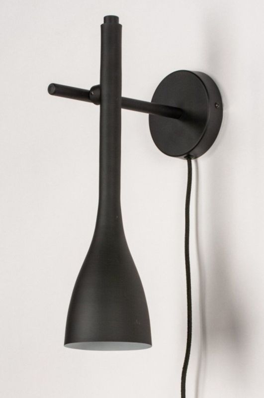 Lumidora Wandlamp 73962 - GU10 - Zwart - Metaal