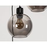Lumidora Hanglamp 74036 - 3 Lichts - E27 - Zwart - Grijs - Metaal - 37 cm