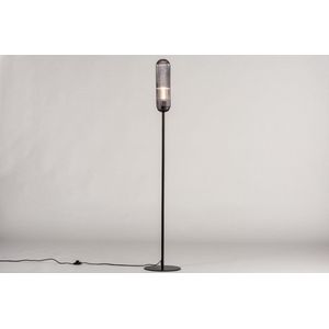 Lumidora Vloerlamp 74178 - E27 - Zwart - Grijs - Metaal - 10 cm