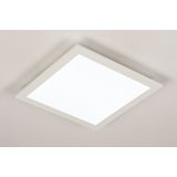 Lumidora - PULA - Plafonniere - Wit - Ingebouwd LED - 15.0 Watt - 1500 Lumen - 6500 Kelvin - Met dimmer