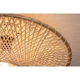 Lumidora Plafondlamp 74328 Plafonniere JOAH E27 Bruin Beige Naturel Riet ⌀ 50