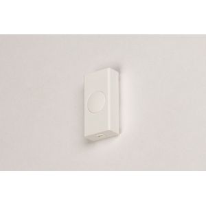 Snoerdimmer - Wit - Rechthoekige LED Touchdimmer - Geschikt voor Dimbare LED Lampen E27/E14 en GU10