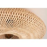 Rotan Plafondlamp - Natuur - 50 cm - Handgemaakt