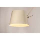 Beige - Verstelbare Wandlamp - Knikarm - Jute Snoer