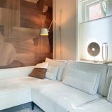 Beige - Verstelbare Wandlamp - Knikarm - Jute Snoer