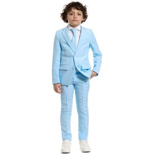 OppoSuits - Cool Blue - Pak - Lichtblauw - Slim Fit