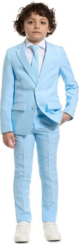 OppoSuits - Cool Blue - Pak - Lichtblauw - Slim Fit