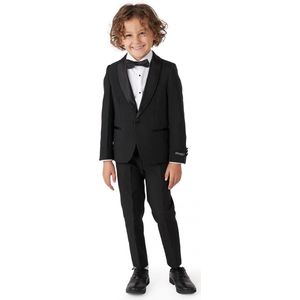 OppoSuits - Jet Set - Carnavalskostuum - Zwart - Materiaal: Polyester