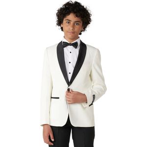 OppoSuits Colbert Pearly White Wit/Zwart