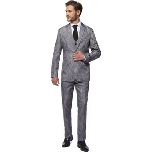 Suitmeister 20's Gangster Grey - Mannen Kostuum - Carnaval - Maat S