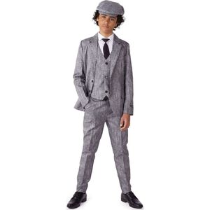 Suitmeister 20's Gangster Grey - Jongens Pak - Halloween Kostuum - Maat M