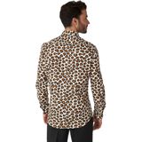 OppoSuits - The Jag - Overhemd - Beige - Carnavalskleding