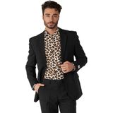 OppoSuits - The Jag - Overhemd - Beige - Carnavalskleding