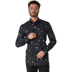 OppoSuits - PAC-MAN™ - Heren Overhemd - Meerkleurig