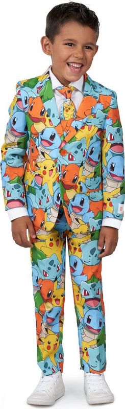 OppoSuits Kostuum Pokemon met All Over Print Multi