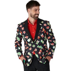 OppoSuits Super Mario Bros™ - Heren Blazer - Carnavalskleding - Nintendo Blazer - Zwart - Maat EU 56