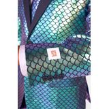 OppoSuits Fancy Fish Heren Pak Glimmend Visgraat Kostuum Oceaan Carnavalskleding Blauw