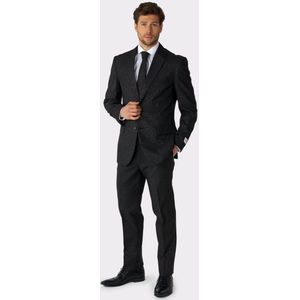 Zwart Pak Glitter - Slim Fit - Jasje en Pantalon