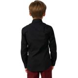 Overhemd - Zwart - Katoen/Polyester - Moderne Fit