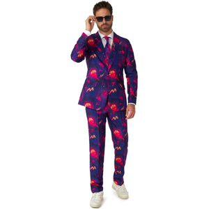 Suitmeister - Slim Fit Pak - Blazer en Broek - Multicolor - Polyester