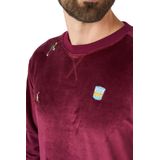 OppoSuits - Velvet - Kersttrui - Rood