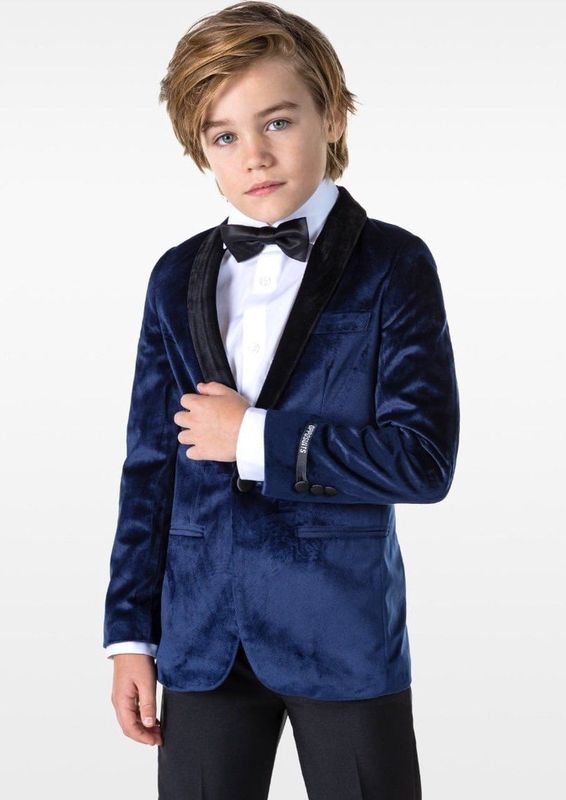 OppoSuits - Deep Navy Dinner Jacket - Blazer - Donkerblauw - Slim Fit