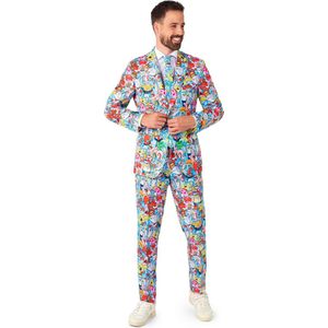 Opposuits - Spongebob Frenzy - Carnavalskostuum - Geel - 100% Polyester