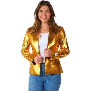 OppoSuits - Groovy Gold - Blazer - Goud - Slim Fit