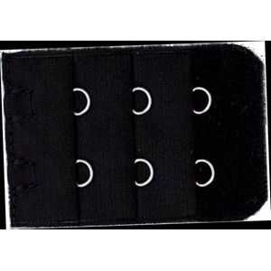Go Go Gadget -Verlengstukken voor BH's - BH accessoire - Zwart - 2 Haaks