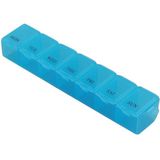 Go Go Gadget - Pillendoos - Blauw - 7 Dagen